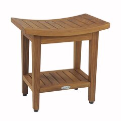 Wayfair teak outlet shower stool